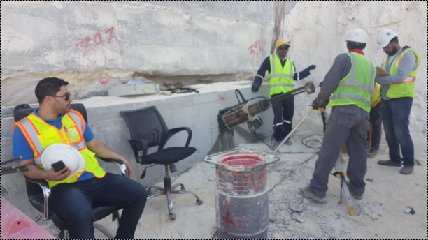 Anchoring Works Qatar – Ground anchor installation